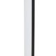 LUNEA GLB-103-0010 Φωτιστικό Κολωνάκι Κήπου LED 15W 1350lm 120° AC 220-240V Αδιάβροχο IP65 Θερμό Λευκό 2700K - Sanan SMD Chip - Μαύρο Ματ - Μ22 x Π7 x Υ60cm - 3 Χρόνια Εγγύηση - 10