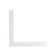 ALP-CORNER-SIDE90 LUMILINE 61766 Επιφανειακό / Κρεμαστό Προφίλ Αλουμινίου Γωνία με Λευκό Γαλακτερό Πατητό Κάλυμμα για Ταινίες LED IP20 - Λευκό Ματ - Μ30 x Π3.5 x Υ7cm - 7