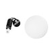 kelvo® ESTETICO KLV-101-0380 Κρεμαστό Φωτιστικό Οροφής για Λάμπα με Ντουί E27 AC 220-240V IP20 - Μαύρο Ματ & Λευκό - Μ30 x Π30 x Υ48cm - 9