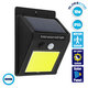 71495 Αυτόνομο Ηλιακό Φωτιστικό LED COB 10W 1000lm με Ενσωματωμένη Μπαταρία 1200mAh - Φωτοβολταϊκό Πάνελ με Αισθητήρα Ημέρας-Νύχτας και PIR Αισθητήρα Κίνησης IP65 Ψυχρό Λευκό 6000K - 1