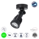  GARDENINI 61547 Φωτιστικό Σποτ LED 5W 550lm 38° DC 24V Αδιάβροχο IP68 Πράσινο Dimmable - Lumileds SMD Chip - Μαύρο - Μ7 x Π7 x Υ14.5cm - 3 Χρόνια Εγγύηση