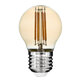 SPHERE 99034 Λάμπα E27 G45 LED 4W 350lm 360° AC 220-240V IP20 Ultra Θερμό Λευκό 2200K Dimmable - Long Filament Chip - Μελί - Μ4.5 x Π4.5 x Υ7.5cm - 3 Χρόνια Εγγύηση - 2