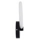 MATILDA 61339 Φωτιστικό Τοίχου - Απλίκα Design LED CCT 8W 960lm 360° AC 220-240V - Εναλλαγή Φωτισμού μέσω Διακόπτη On/Off All In One Ψυχρό 6000k+Φυσικό 4500k+Θερμό 2700k Μ20 x Π5 x Υ25.5cm - Μαύρο - 4