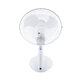 SOLARI-FAN 85354 Solar Fan Αυτόνομος Ηλιακός Επιτραπέζιος Ανεμιστήρας 25W 2 Λειτουργιών Ρεύματος με AC 220-240V ή με Φωτοβολταϊκό Panel 9V 12W & Επαναφορτιζόμενη Μπαταρία Li-ion 7.4V 4400mAh - 3 Ταχύτητες - IP20 - Μ24 x Π36 x Υ49cm - Λευκό - 2 Years Warranty - 5