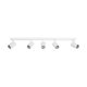 kelvo® SPOTA KLV-101-0143 Μοντέρνο Κινούμενο Φωτιστικό Σποτ Οροφής με Ντουί 5 x GU10 90° AC 220-240V IP20 - Λευκό Ματ - Μ79.5 x Π6.3 x Υ14cm - 12 kelvo® SPOTA KLV-101-0143 Μοντέρνο Κινούμενο Φωτιστικό Σποτ Οροφής με Ντουί 5 x GU10 90° AC 220-240V IP20 - Λευκό Ματ - Μ79.5 x Π6.3 x Υ14cm - 4