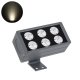 FLOODDANY 90376 Προβολέας Σποτ Wall Washer LED 24W 2760lm 5° DC 24V Αδιάβροχο IP65 Φυσικό Λευκό 4500K Dimmable - CREE XPE Chip - Γκρι Ανθρακί - Μ16 x Π9.5 x Υ7.5cm - 3 Χρόνια Εγγύηση - 12
