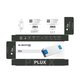 PLUX GLB-107-0011 Τροφοδοτικό/Μετασχηματιστής Class II SELV 60W 5A AC 220-240V σε DC 12V IP20 - Λευκό Ματ - Μ18.5 x Π6.4 x Υ2.2cm - 3 Χρόνια Εγγύηση - 7