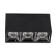 LUMINAR SUPERIOR 60324 Επιφανειακό LED Spot Downlight TrimLess 12W 1680lm 36° AC 220-240V IP20 Μ11.8 x Π4.2 x Υ6.6cm - Μαύρο με Κάτοπτρο Χρωμίου - Φυσικό Λευκό 4500K - Bridgelux High Lumen Chip Gen2 - TÜV Certified Driver - 5 Years Warranty - 4