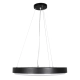  CASPER 61019 Μοντέρνο Κρεμαστό Φωτιστικό Οροφής LED 76W 8372lm 120° AC 220-240V IP20 Ρυθμιζόμενο Λευκό CCT με Χειριστήριο από 2700K έως 6000K Dimmable - Lumileds SMD Chip - Μαυρό Ματ - Μ45 x Π45 x Υ5.5cm - 3 Χρόνια Εγγύηση - 5