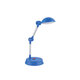 STAR 202-0063 MODERN TABLE LED LIGHT 6W 540LM 360° AC220-240V IP20 COOL WHITE 6000K BLUE PLASTIC - L20 X W14,5 X H33CM - 2 YEARS WARRANTY