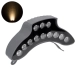  TREEPINA 90683 Κυρτή Μπάρα Φωτισμού Wall Washer για Φυτά - Δέντρα LED 12W 1320lm 30° DC 24V Αδιάβροχο IP65 Θερμό Λευκό 2700K Dimmable - Bridgelux SMD Chip - Γκρι Ανθρακί - Μ20.5 x Π5.5 x Υ12cm - 3 Χρόνια Εγγύηση - 2