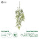 Artificial Garden FERN HANGING BRANCH 20410 Τεχνητό Διακοσμητικό Κρεμαστό Φυτό Φτέρη Υ89cm