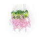 Artificial Garden PALE PINK WISTERIA FLOWER BRANCH 21511 Σετ 12 Τεχνητά Διακοσμητικά κλαδιά Βιστέριας Απαλό Ροζ Φ45 x Υ120cm