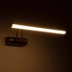 REFINE 203-0186 Φωτιστικό Τοίχου - Απλίκα LED 7W 640lm 120° AC 220-240V IP44 Θερμό Λευκό Μπρονζέ - Μ35 x Π25 x Υ9cm - 2 Xρόνια Εγγύηση - 3
