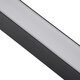 FELIX 61028-P Γραμμικό Κρεμαστό Φωτιστικό Linear LED CCT 54W 6500lm 120° AC 220-240V Μ120 x Π3.5 x Υ7cm - Εναλλαγή Φωτισμού μέσω Τηλεχειριστηρίου All In One Ψυχρό 6000k+Φυσικό 4500k+Θερμό 2700k Dimmable - Μαύρο - 3 Years Warranty - 8