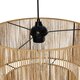 ROXXI 205-0019 Boho Κρεμαστό Φωτιστικό Οροφής με Ντουί 1 x E27 AC 220-240V IP20 - Μπεζ - M35 x Π35 x Υ37cm - 8
