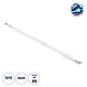 TUBATO 60148 Μεταλλικό Σκαφάκι για 1 x Λάμπα 90CM T8 G13 LED AC 220-240V IP20 Μ90 x Π3.4 x Υ4.3cm - 5 Χρόνια Εγγύηση - 1