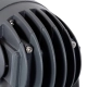 SPOTXENIA 90632 Σποτ Φωτισμου με Αντιθαμβωτική Γρίλια LED 16W 1760lm 3° DC 24V Αδιάβροχο IP65 Θερμό Λευκό 2700K Dimmable - Bridgelux COB Chip - Γκρι Ανθρακί - Μ9 x Π9 x Υ12cm - 3 Χρόνια Εγγύηση - 4