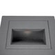 kelvo® STEPART KLV-101-0078 Μοντέρνο Χωνευτό Φωτιστικό Σκαλοπατιού - Διαδρόμου LED 3W 375lm 45° AC 220-240V Αδιάβροχο IP65 Θερμό Λευκό 2700K - Lumileds SMD Chip & TÜV SÜD Driver - Γκρι Ανθρακί Ματ - Μ8.5 x Π5 x Υ8.5cm / Q6.72 x 6.72cm - 5 Χρόνια Εγγύηση - 6