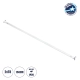 TUBATO 60154 Μεταλλικό Σκαφάκι για 2 x Λάμπες 150CM T8 G13 LED AC 220-240V IP20 Μ150 x Π7.2 x Υ4cm 