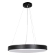  CASPER 61019 Μοντέρνο Κρεμαστό Φωτιστικό Οροφής LED 76W 8372lm 120° AC 220-240V IP20 Ρυθμιζόμενο Λευκό CCT με Χειριστήριο από 2700K έως 6000K Dimmable - Lumileds SMD Chip - Μαυρό Ματ - Μ45 x Π45 x Υ5.5cm - 3 Χρόνια Εγγύηση - 4