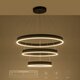 kelvo® VENOM KLV-101-0199 Κρεμαστό Φωτιστικό Οροφής LED 120W 12000lm 120° AC 220-240V IP20 Ρυθμιζόμενο Λευκό CCT με Χειριστήριο από 2700K έως 6000K Dimmable - Lumileds SMD Chip - Μαύρο Ματ - Μ80 x Π80 x Υ80cm - 3 Χρόνια Εγγύηση - 14