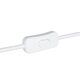 WHIP 77671 Μοντέρνο DIY Φωτιστικό με Υφασμάτινο Καλώδιο, με Διακόπτη On/Off AC 220-240V IP20 - Λευκό - Μ140 x Π3.5 x Υ1.5cm - 4 WHIP 77671 Μοντέρνο DIY Φωτιστικό με Υφασμάτινο Καλώδιο, με Διακόπτη On/Off AC 220-240V IP20 - Λευκό - Μ140 x Π3.5 x Υ1.5cm - 3