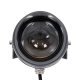 SPOTXENIA 90632 Σποτ Φωτισμου με Αντιθαμβωτική Γρίλια LED 16W 1760lm 3° DC 24V Αδιάβροχο IP65 Θερμό Λευκό 2700K Dimmable - Bridgelux COB Chip - Γκρι Ανθρακί - Μ9 x Π9 x Υ12cm - 3 Χρόνια Εγγύηση - 3