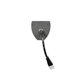WASHERMOZA 90168 Μπάρα Φωτισμού Wall Washer LED 72W 6120lm 10-30° DC 24V Αδιάβροχο IP66 Μπλε Dimmable - Bridgelux SMD Chip - Γκρι Ανθρακί - Μ100 x Π7.4 x Υ7cm - 3 Χρόνια Εγγύηση - 6