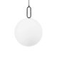 kelvo® BELLISSIMO KLV-101-0375 Κρεμαστό Φωτιστικό Οροφής για Λάμπα με Ντουί E27 AC 220-240V IP20 - Μαύρο Ματ & Λευκό - Μ40 x Π40 x Υ62cm - 5