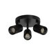 kelvo® SPOTA KLV-101-0144 Μοντέρνο Κινούμενο Φωτιστικό Σποτ Οροφής με Ντουί 3 x GU10 90° AC 220-240V IP20 - Μαύρο Ματ - Μ19 x Π19 x Υ14cm - 11 kelvo® SPOTA KLV-101-0144 Μοντέρνο Κινούμενο Φωτιστικό Σποτ Οροφής με Ντουί 3 x GU10 90° AC 220-240V IP20 - Μαύρο Ματ - Μ19 x Π19 x Υ14cm - 4