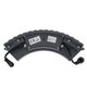 TREELIGHT-JINA 90695 Κυρτή Μπάρα Φωτισμού Wall Washer με Αντιθαμβωτική Γρίλια Ειδική για Φυτά - Δέντρα LED 18W 1530lm 10° DC 24V Αδιάβροχο IP67 L29 x W11 x H10.5cm RGBW DMX512 - Γκρι Ανθρακί - 3 Years Warranty - 6