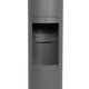 AXOR GLB-103-0015 Φωτιστικό Urban Πλατείας/Πάρκου LED 50W 4500lm 360° AC 220-240V Αδιάβροχο IP65 Θερμό Λευκό 2700K - Sanan SMD Chip - Γκρι Ανθρακί Ματ - Μ20 x Π20 x Υ300cm - 3 Χρόνια Εγγύηση - 10