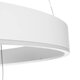 kelvo® VENOM KLV-101-0200-V2 Κρεμαστό Φωτιστικό Οροφής LED 120W 12000lm 120° AC 220-240V IP20 Ρυθμιζόμενο Λευκό CCT με Χειριστήριο από 2700K έως 6000K Dimmable - Lumileds SMD Chip - Λευκό Ματ - Μ80 x Π80 x Υ80cm - 3 Χρόνια Εγγύηση - 8