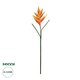Artificial Garden ORANGE PEACOCK BRANCH 21397 Τεχνητό Διακοσμητικό Κλαδί Πορτοκαλί πουλί του παραδείσου Y85cm