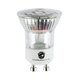 76009 Σποτ LED GU10 MR11 4W 300lm 120° AC 85-265V με Λευκό Γαλακτερό Γυαλί Κόκκινο - 2 Χρόνια Εγγύηση - 1