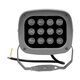 LED Προβολέας Αρχιτεκτονικού Φωτισμού 12W CREE 230v 1440lm Δέσμης 10° Μοιρών Αδιάβροχος IP67 Φούξια  05020
