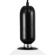 kelvo® ESTETICO KLV-101-0380 Κρεμαστό Φωτιστικό Οροφής για Λάμπα με Ντουί E27 AC 220-240V IP20 - Μαύρο Ματ & Λευκό - Μ30 x Π30 x Υ48cm - 7