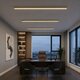 kelvo® ORION KLV-101-0364-V2 Γραμμικό Φωτιστικό Οροφής LED 72W 7200lm 120° AC 220-240V IP20 Ρυθμιζόμενο Λευκό CCT με Χειριστήριο από 2700K έως 6000K Dimmable - Lumileds SMD Chip - Χρυσό Πλατίνα - Μ120 x Π5 x Υ7cm - 3 Χρόνια Εγγύηση - 1