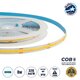 BEE 70359 Ταινία LED 8W/m 880lm/m 120° DC 24V IP20 320 x COB Chip/m Ψυχρό Λευκό 6000K Dimmable - Μ500 x Π0.8 x Υ0.2cm - Ρολό 5 Μέτρων - 5 Χρόνια Εγγύηση