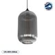 GLOBOSTAR® MELONI 206-0018 Μοντέρνο Κρεμαστό Φωτιστικό Οροφής με Ντουί 1 x E27 AC 220-240V IP20 - Mελί - Μ20 x Π20 x Υ38cm