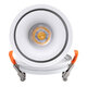 OMEGA-R 60294 Χωνευτό LED Spot Downlight TrimLess Φ10cm 12W 1560lm 36° AC 220-240V IP20 Φ10 x Υ8.2cm - Στρόγγυλο - Λευκό - Φυσικό Λευκό 4500K - Bridgelux COB - 5 Years Warranty - 9