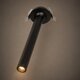 kelvo® DALE KLV-101-0386 Χωνευτό Κινούμενο Φωτιστικό Downlight Σποτ LED 5W 625lm 38° AC 220-240V IP20 Θερμό Λευκό 2700K - Bridgelux COB Chip & TÜV SÜD Driver - Μαύρο Ματ - Μ6.4 x Π6.4 x Υ20cm / Q5.5cm - 5 Χρόνια Εγγύηση - 2