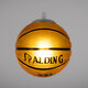 SPALDING NBA 00645 Μοντέρνο Κρεμαστό Παιδικό Φωτιστικό Οροφής Μονόφωτο Πορτοκαλί Γυαλίνο Φ18 x Υ18cm - 3