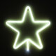 78584 Φωτιστικό Ταμπέλα Φωτεινή Επιγραφή NEON LED Σήμανσης STAR 5W με Καλώδιο Τροφοδοσίας USB - Μπαταρίας 3xAAA (Δεν Περιλαμβάνονται) - Ψυχρό Λευκό 6000K - 5