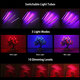 85956 Grow Light Full Spectrum LED Φωτιστικό Ανάπτυξης Φυτών Γλάστρας με 4 Κινούμενες Κεφαλές & Τρίποδο 150cm SMD 2835 80W 160° AC230V IP54 με Dimmer & Timer Εσωτερικού Χώρου για Κάλυψη Επιφάνειας 1m x 1m Πλήρους Φάσματος Φωτισμού - 13
