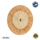  COLOMBO 02278 Boho Φωτιστικό Τοίχου - Απλίκα με Ντουί 1 x E27 AC 220-240V IP20 - Μπεζ - Μ40 x Π40 x Υ9cm