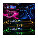 81843 Car Optic Fiber LED Kit Smart Bluetooth - Φωτισμός Κιτ Οπτικής Ίνας Αυτοκινήτου DC 12V 10W με Smart Bluetooth Controller & Εφαρμογή APP Αδιάβροχο IP65 Πολύχρωμο RGB - 4