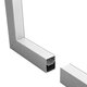 ALP-CORNER-IN90 BRIGHTRAIL 61782 Επιφανειακό / Κρεμαστό Προφίλ Αλουμινίου Γωνία με Λευκό Γαλακτερό Πατητό Κάλυμμα για Ταινίες LED IP20 - Γκρι Ανθρακί Ματ - Μ30 x Π5 x Υ7.5cm - 2
