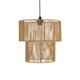 ROXXI 205-0019 Boho Κρεμαστό Φωτιστικό Οροφής με Ντουί 1 x E27 AC 220-240V IP20 - Μπεζ - M35 x Π35 x Υ37cm - 5